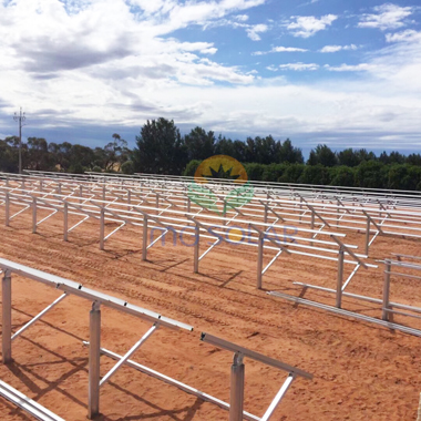 750KW  Pile Ground Mounting in Australia